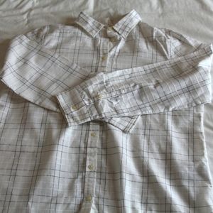 Checked Banana Republic button-up shirt